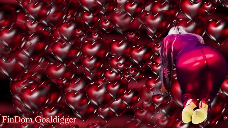 FinDom Goaldigger: Melancap pada pakaian kucing merah seksi saya sebelum dikunci dalam...
