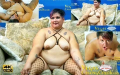 Sana说 - 胖美女第一次被拍到肛交 - vegasCastingCouch