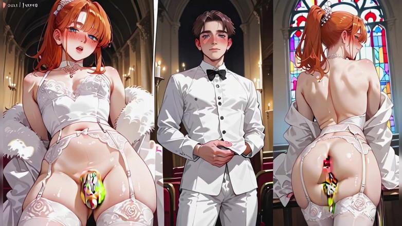 TEEN TRANS: Тінка транс отримує сперму в дупу