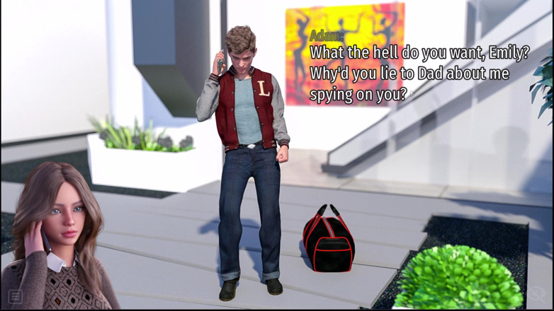 Johannes Gaming: Shadows of seduction 1 si muove con una donna e altri...