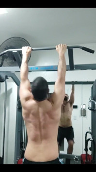 You Suck My Dick After Doing Pull-ups on the Rack?