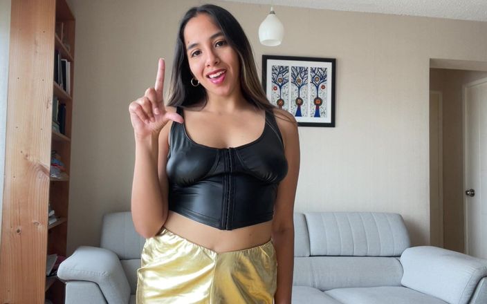 Goddess Alexa femdom: 为我的失败者签名失败者符号调教撸管指挥