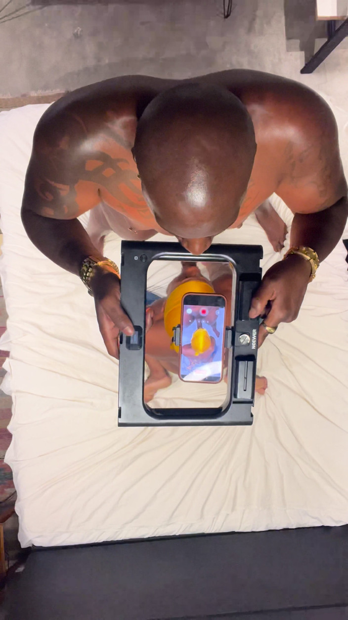 DADDYBLACKXXX: Big Black Stepdaddy Booty Gets Fucked Hard by Big Dick...