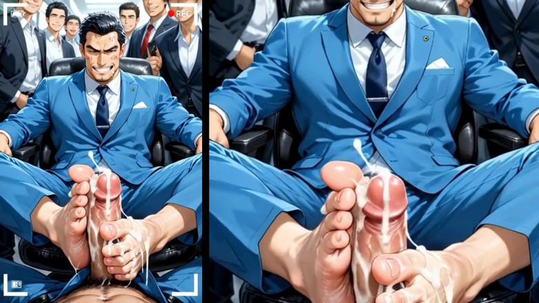 Real narrated fantasy Hentai: Intense Blowjob in the Office During Overtime with the Newbies....
