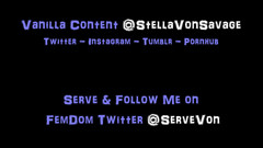 Stella Von Savage: 짧은 치마, 숏스커트 - JOI