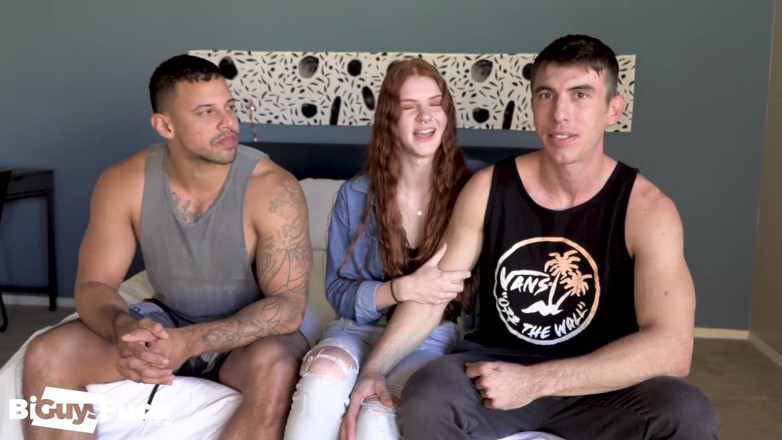 Bi Guys Fuck: Real Life Couple Try Bi-sex with Latino King