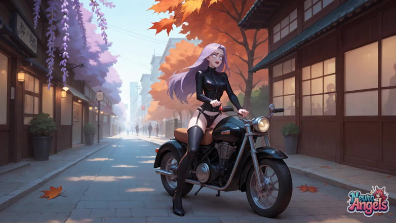 NeuroAngels: Purple Hair Sensation: Tokyo Alley Cum Drip