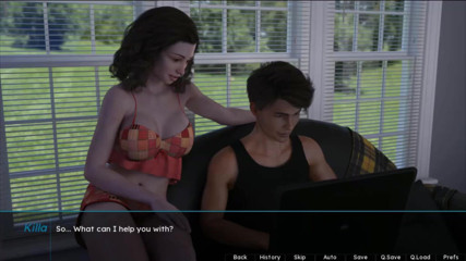 Visual Novels: Letní vůně část 13 (trasa přítelkyně)