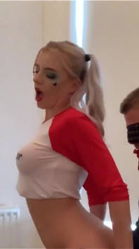 Teased and Fucked by Harley Quinn