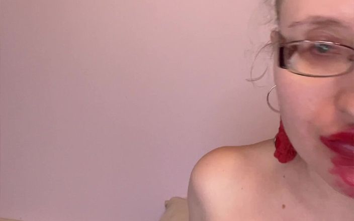 FinDom Goaldigger: Thổi kèn với phiên cam son môi màu đỏ