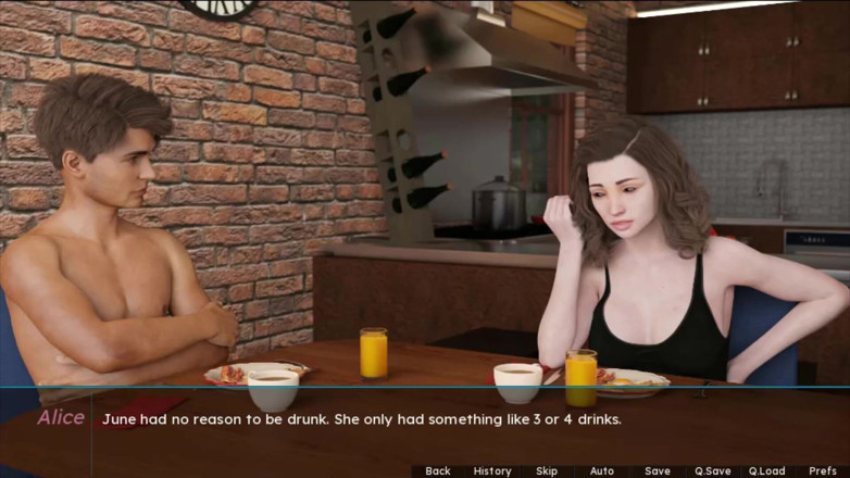 Visual Novels: Yaz kokusu bölüm 4 (üvey kız kardeş rotası)