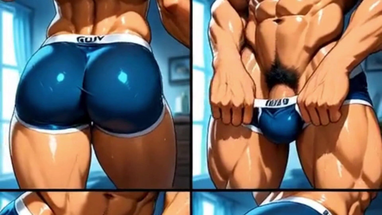 Real narrated fantasy Hentai: Young, Tight Little Butts Receive a Big Cock Deep Inside.