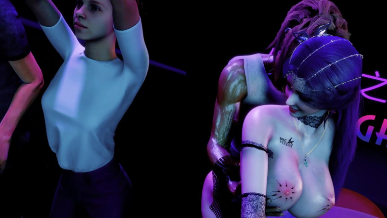 Why fuck so hard: Stripteuză matură mare și frumoasă 3D a fost futută atât de tare...