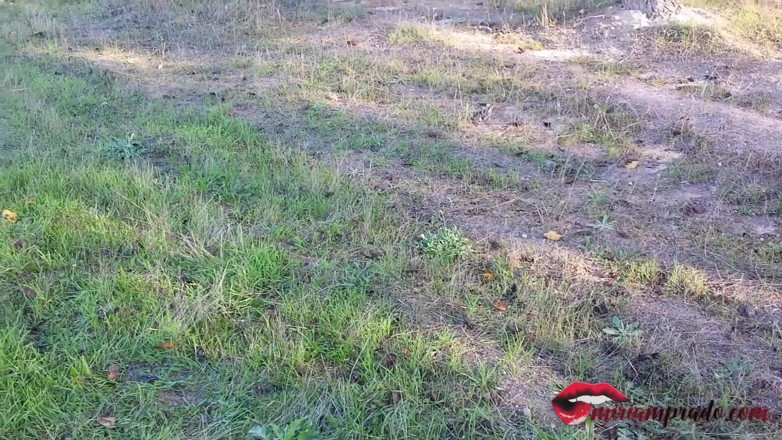 Miriam Prado: Busty teen fucks a lucky guy in the park