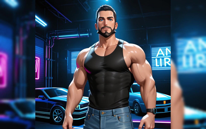 Erotic Man: Ateşli kaslı erkekler - ai porn