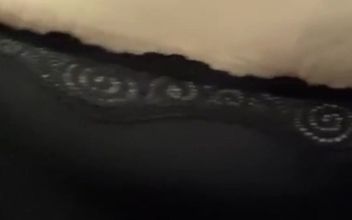 Get That Cock Ready to Stroke as I Rub My Sweet Pussy in My Very Sexy Black Satin Panties.