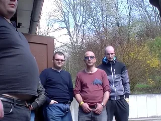 German step mom having a gang bang