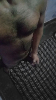 Standing and Stroking My Dick in Nurse's Room