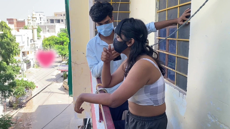 Indian Teen Girl's: Outdoor Sex Stepbrother and Stepsister Outside Door Romance and Sex...