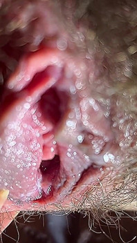 Hot Stepmom Plays with Her Dirty and Hairy Close-up