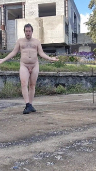 Completely Naked in a Square