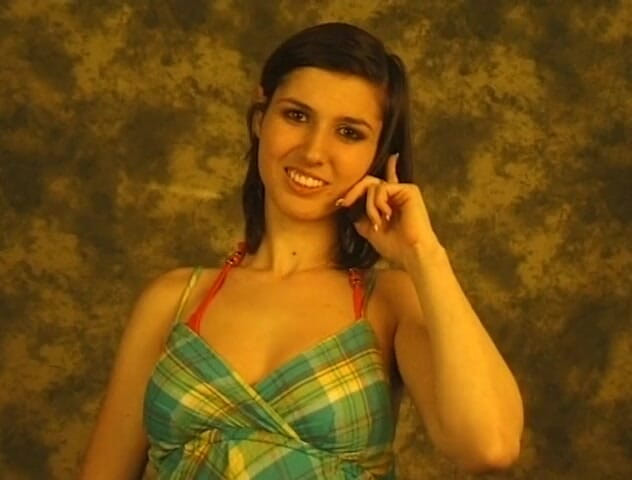 Flash Model Amateurs: Amateur brunette oils her tits and plays with her pussy