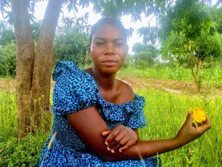 Am I Enjoying Myself Under My Mango Tree.