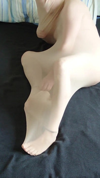 Carmen Nylon Jongen Is Op Nylon Omhulsel