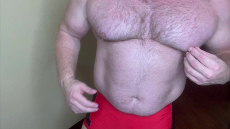 Jack stacked: Pozowanie mięśni