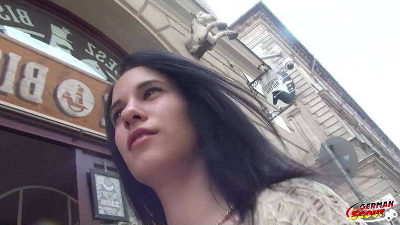 German Scout: German Scout - Skinny teen Nikki pickup and fuck at street...