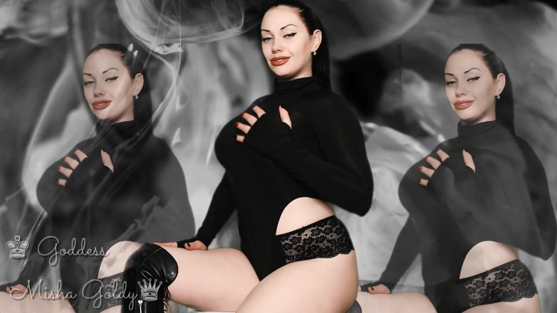 Goddess Misha Goldy: 보지보다 자지에 더 관심이 있습니다! 넌 점점 더 게이가 되고 싶어