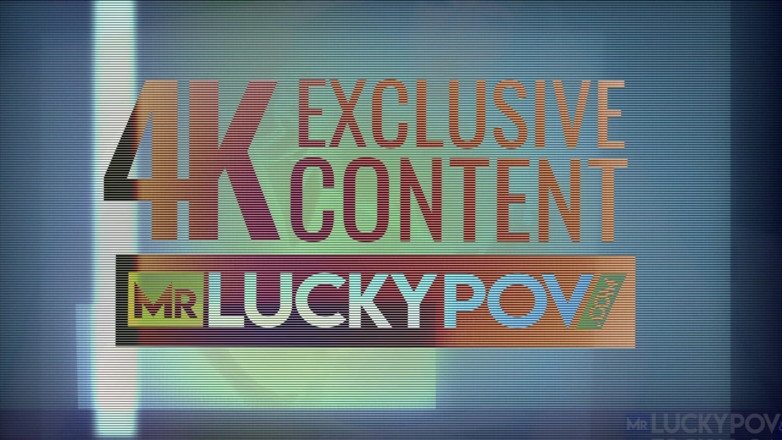 Mr.Lucky POV: Tombul götlü esmerin yüzüne boşalıyor