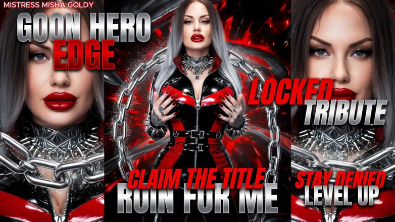 Goddess Misha Goldy: Goon Hero Challenge - cinco níveis que vão quebrar você e...