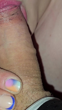 Tongue Rubbing Dick Head (sensual Male Orgasm)