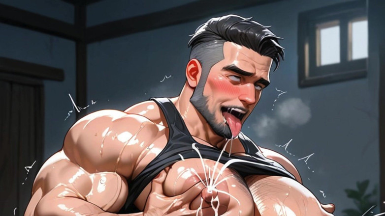 Trans-Men FTM Hentai: Ftm velké břicho a těhotné muže ukazující své tlusté kundičky....