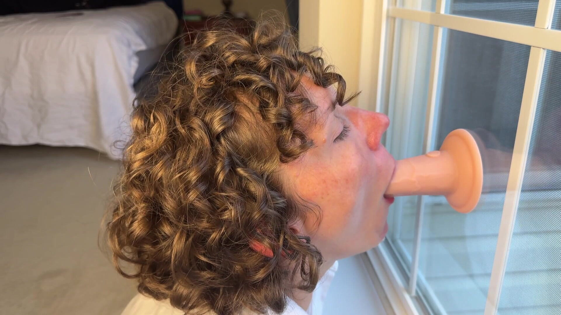 Drooling Throat Training Beautiful Agony