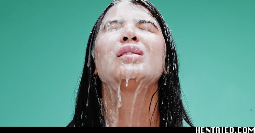 Hentaied: Real life hentai - Cumflation - Lady Dee fucked by aliens with...
