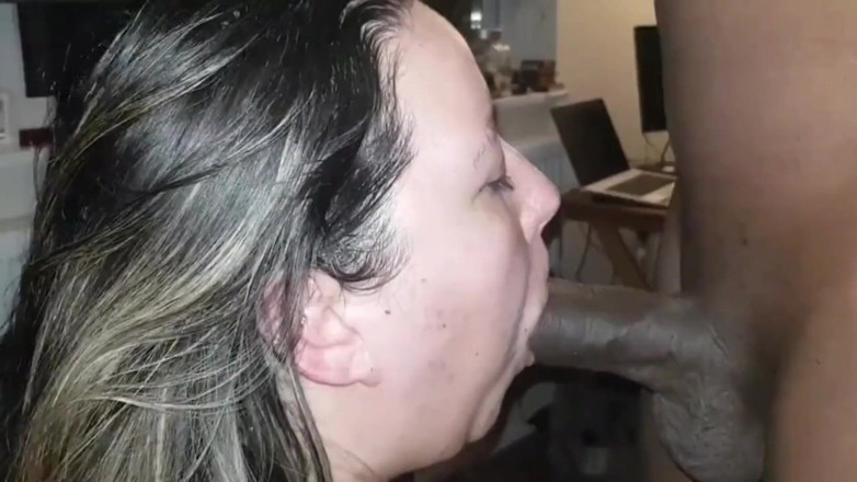 Real homemade BBW BBC porn: Wildenglishbbw BBC Nata4sex licking my pussy: blowjob, hardcore, ass to...