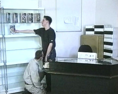 Gay 90's Vintage Porn: Sensuele mannen in beweging #5