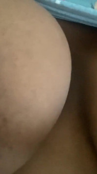 Squeezing My Big Boobs Sucking My Nipples