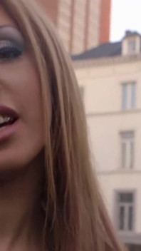Sexy Blonde Tourist Teases with Ass for Hot Fuck