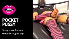 Joanna CD: Only Way Sissy děvky dostanou kundičku - Masturbace vagíny hračkou BDSM