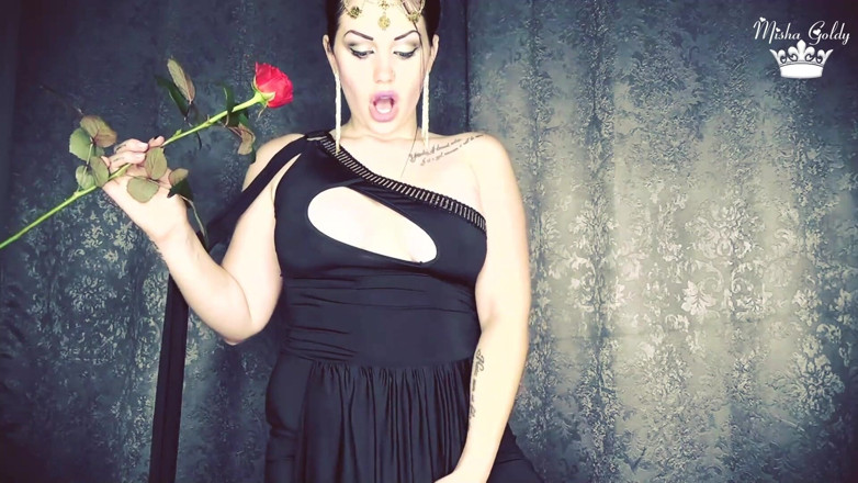 Goddess Misha Goldy: Best orgasm ever form dark goddess! End 2