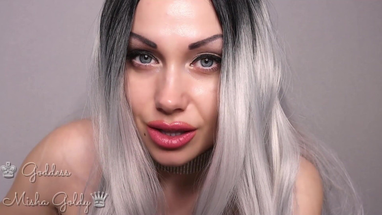 Goddess Misha Goldy: ASMR &amp; eye contact! Mesmerized and not allowed to cum!