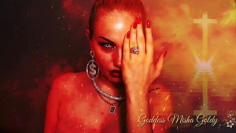 Goddess Misha Goldy: ASMR anti-agama yang mempesonakan! Berikan jiwa awak dan tubuh awak...