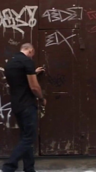 Fist session with piss humiliation