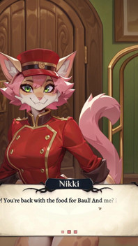 Hotel Tales Gameplay Part 3 - Membantu Nikki Menyusun Beg Pakaian Dan Mandi Griselda the Huntress