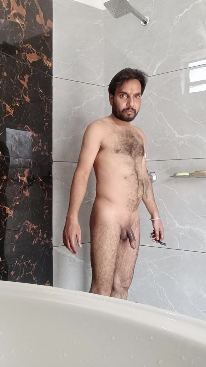 Rajasthani-old-lover: Un uomo caldo indiano si gode la masturbazione con gli...