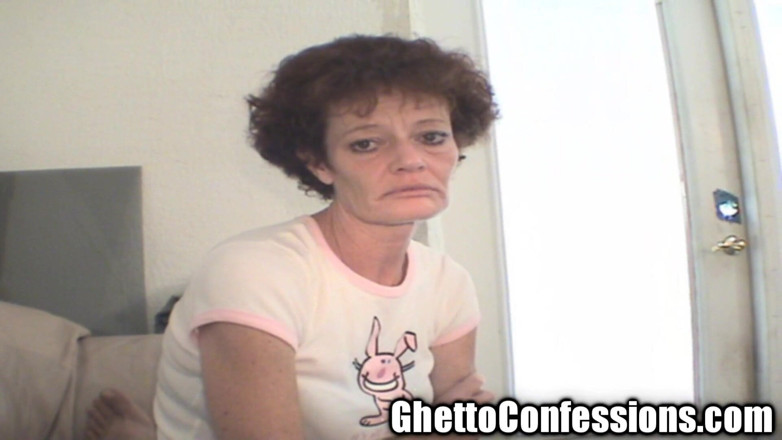 Ghetto Confessions: Depressed Granny Cock Sucking Pro British Slag Ghetto Blowjob Whore...
