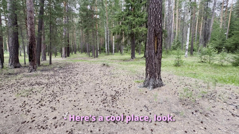 LikaBusy: Heiße fremde im wald verloren, ich ficke ihre muschi, Während...